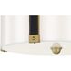 Chelsea 4 Light 20 inch Soft Brass Semi Flush Ceiling Light